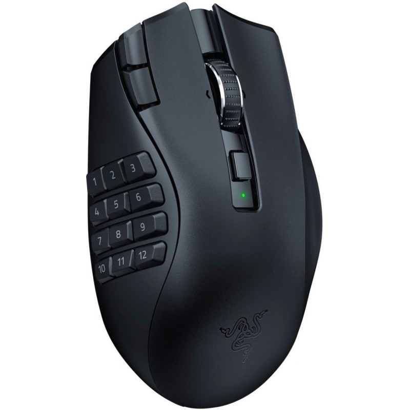 Razer NAGA V2 HyperSpeed Wireless MMO Gaming Mouse - 30K DPI - 2.4GHz Bluetooth - 19 Buttons