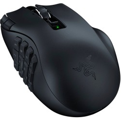 Razer NAGA V2 HyperSpeed Wireless MMO Gaming Mouse - 30K DPI - 2.4GHz Bluetooth - 19 Buttons