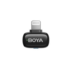 BOYA Lightning & Type-C - mini 2 - 2.4GHz 2mic Wireless AI-ANC Mic w. Charging Box Mono stereo safety