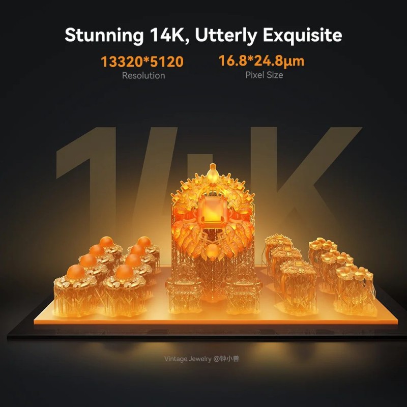 Creality Resin 3d Printer - Halot Mage S - 14k Ultradetailed Resin 3d Printer 223x126x230 LCD, Dynax Motion 150mm s