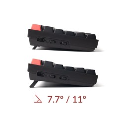 Keychron K10 V2 - K10X-B3 - QMK Wireless Mechanical Keyboard Brown Switch RGB 100% US Layout