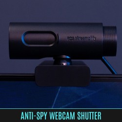 Streamplify CAM Streaming Webcam - Full HD 1080p, 60Hz, Black — Buy in Cyprus with Fast Delivery