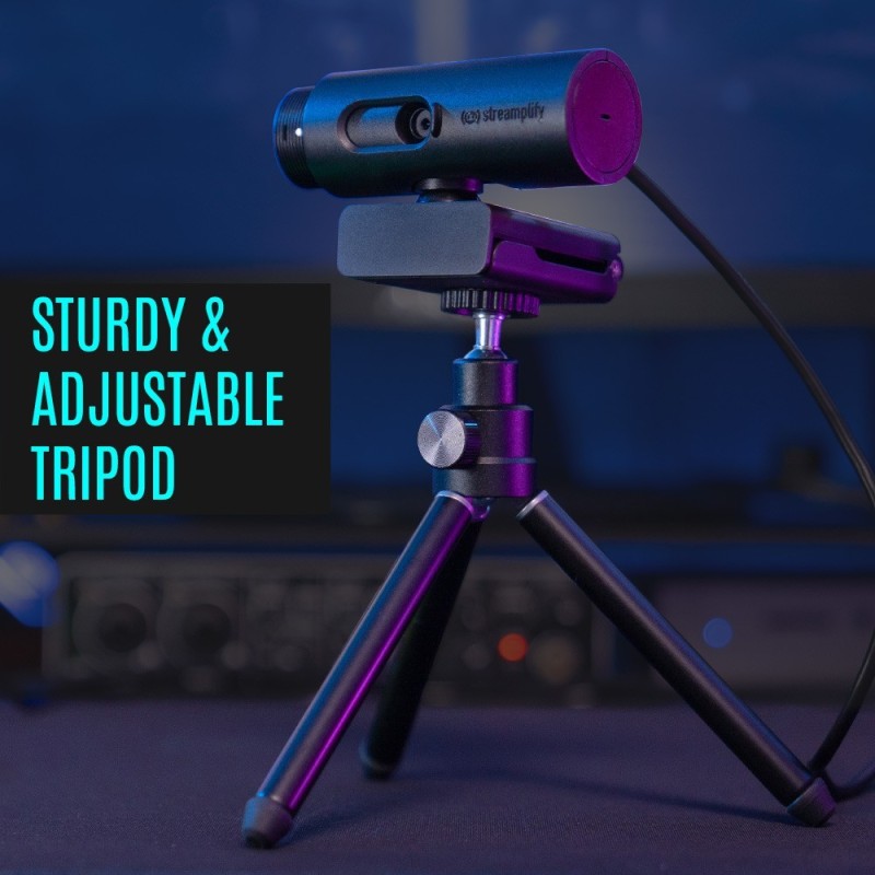 Streamplify CAM Streaming Webcam - Full HD 1080p, 60Hz, Black — Buy in Cyprus with Fast Delivery