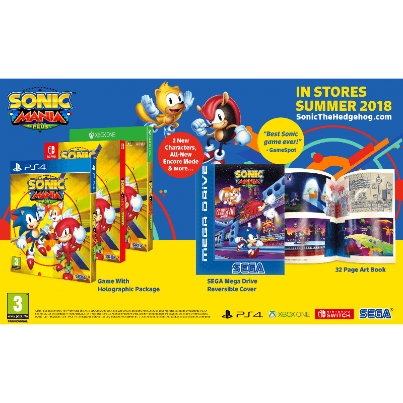 SONIC MANIA PLUS - PS4 — Buy in Cyprus with Fast Delivery