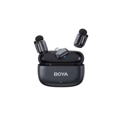 BOYA Mini iPhone Lightning - 2.4 GHz 2-mic Wireless Microphone with Charging Box — Buy in Cyprus with Fast Delivery