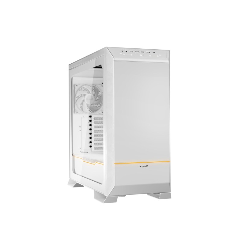 be quiet! Dark Base Pro 901 - Full-Tower PC Case (White) - E-ATX/ATX Support, Tempered Glass, 495mm GPU Clearance