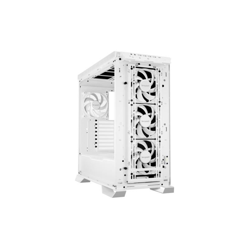 be quiet! Dark Base Pro 901 - Full-Tower PC Case (White) - E-ATX/ATX Support, Tempered Glass, 495mm GPU Clearance