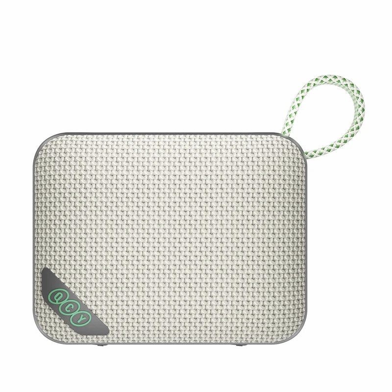 QCY Green Brown - SP2 - Pocket Size IP67 RGB BT Speaker Deep Punch Bass TWS Stereo Subwoofer 17h