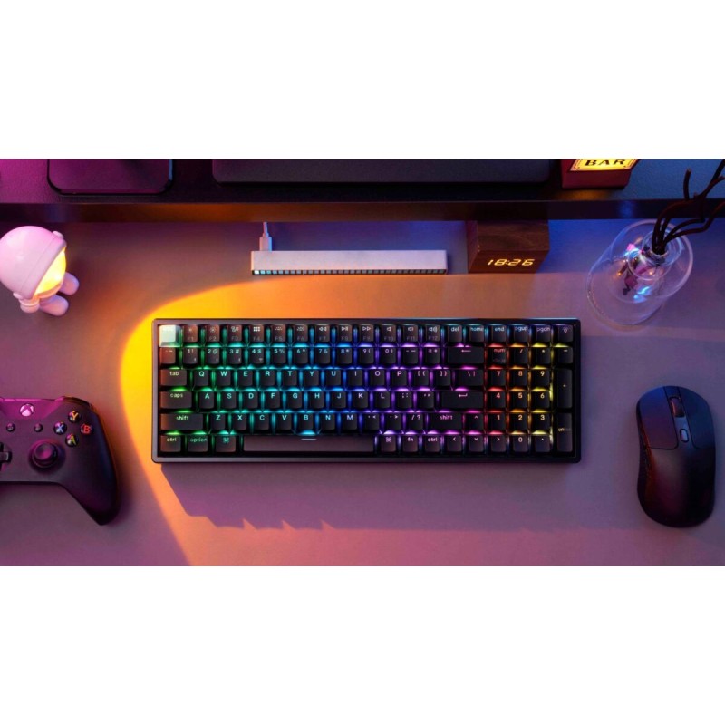 Keychron K4 HE - K4H-J1 - Shine-Through Wireless Magnetic Hall Effect RGB Keyboard 96% US Layout