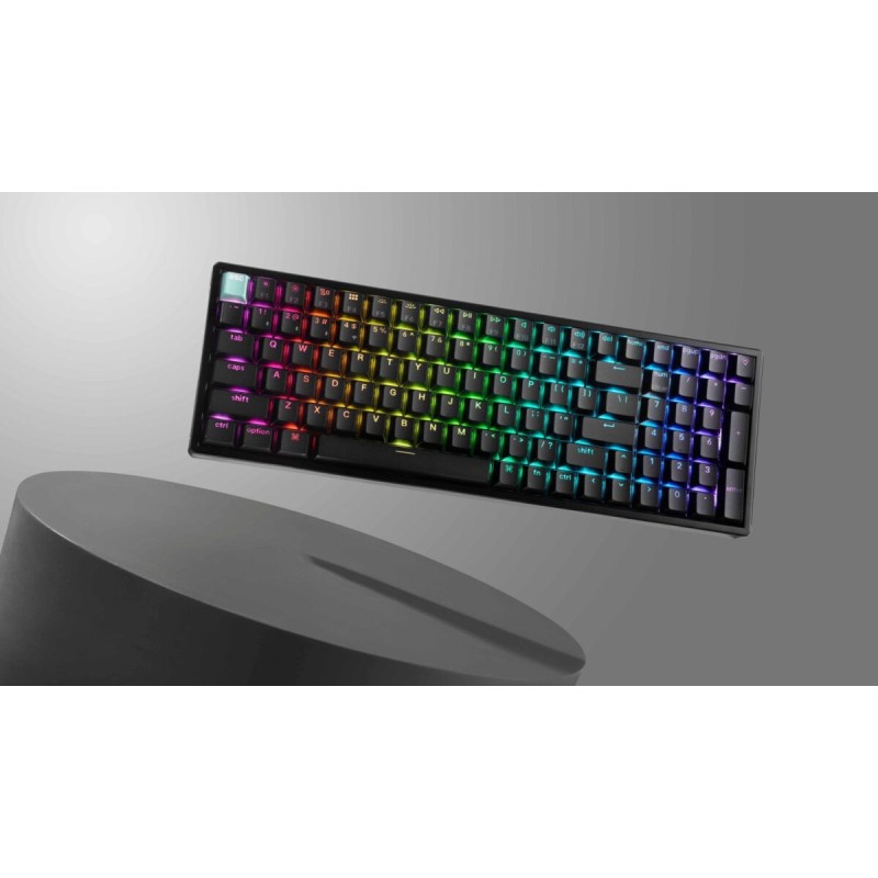 Keychron K4 HE - K4H-J1 - Shine-Through Wireless Magnetic Hall Effect RGB Keyboard 96% US Layout