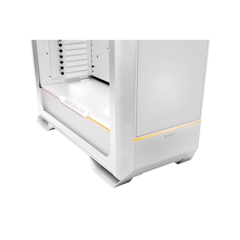 be quiet! Dark Base Pro 901 - Full-Tower PC Case (White) - E-ATX/ATX Support, Tempered Glass, 495mm GPU Clearance