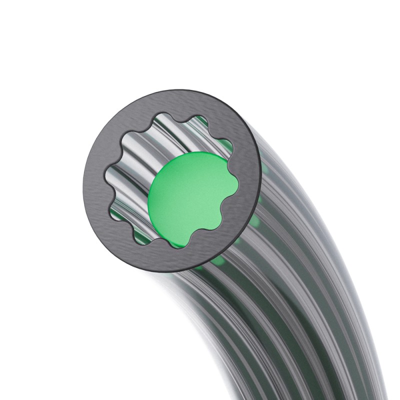 Creality Star-Shaped Low-Resistance PTFE Tube 1m - for all FDM printers — Buy in Cyprus with Fast Delivery