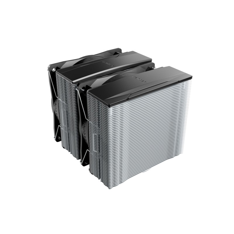 be quiet! Pure Rock Pro 3 - BK041 - CPU Air Cooler, Dual 120mm PWM Fans, Silver, 250W TDP — Buy in Cyprus with Fast Delivery