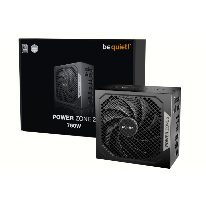 Be Quiet Power Zone 2 - BP006EU - 750W 80 PLUS Platinum Fully-Modular ATX 3.1 PSU, Black — Buy in Cyprus with Fast Delivery