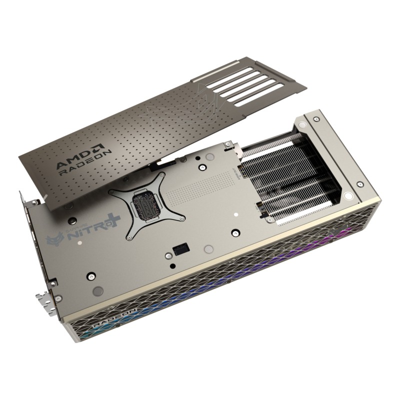 SAPPHIRE NITRO+ Radeon RX 9070 Gaming OC - Grey, 16GB GDDR6, Boost 2700 MHz, PCIe 5.0 — Buy in Cyprus with Fast Delivery