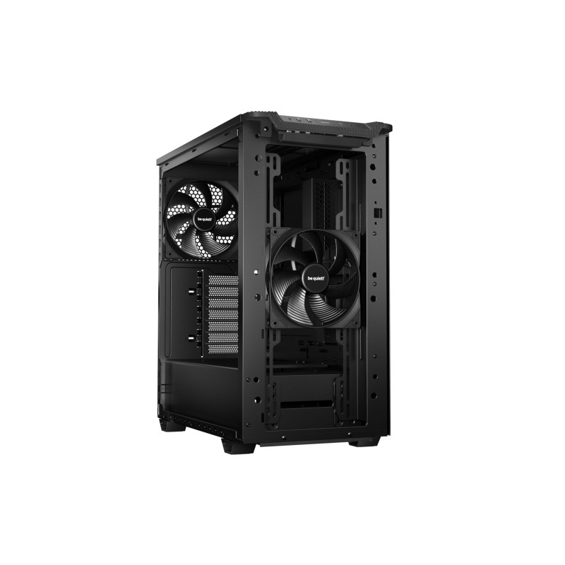 be quiet! Pure Base 501 - Mid Tower PC Case, Black, ATX/mATX/Mini-ITX, USB-C, 2x140mm Fans — Buy in Cyprus with Fast Delivery