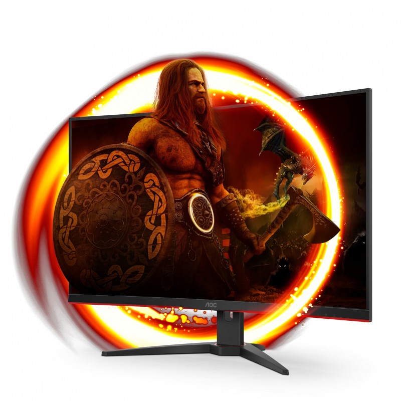 80cm 31.5'' (1920x1080) AOC C32G2ZE Gaming Curved 16:9 1ms 240Hz DisplayPort 2xHDMI VGA VESA Speaker Full HD Black