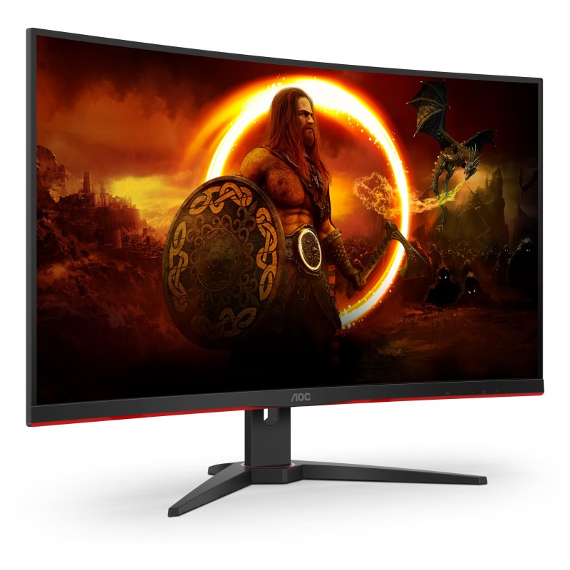 80cm 31.5'' (1920x1080) AOC C32G2ZE Gaming Curved 16:9 1ms 240Hz DisplayPort 2xHDMI VGA VESA Speaker Full HD Black