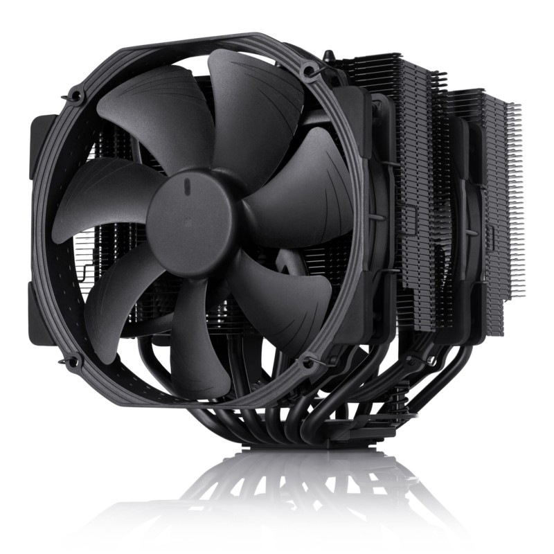 Noctua NH-D15 chromax.black - Dual 140mm PWM CPU Air Cooler - Black — Buy in Cyprus with Fast Delivery