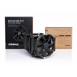 Noctua NH-D15 chromax.black - Dual 140mm PWM CPU Air Cooler - Black — Buy in Cyprus with Fast Delivery