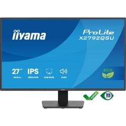 IIYAMA 68.6cm (27') 16:9 HDMI+DP+2xUSB IPS - X2792QSU-B1 - 68.6cm (27'), 16:9, HDMI+DP+2xUSB, IPS