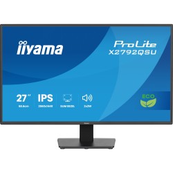 IIYAMA 68.6cm (27') 16:9 HDMI+DP+2xUSB IPS - X2792QSU-B1 - 68.6cm (27'), 16:9, HDMI+DP+2xUSB, IPS