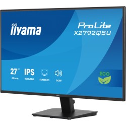 IIYAMA 68.6cm (27') 16:9 HDMI+DP+2xUSB IPS - X2792QSU-B1 - 68.6cm (27'), 16:9, HDMI+DP+2xUSB, IPS