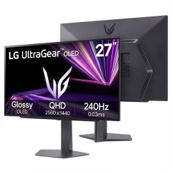 LG UltraGear - 27GX704A-B - 67.3cm 26.5' (2560×1440) 16:9 OLED 0.03ms 240Hz HDMI 2.1×2 DisplayPort 1.4 USB Hub VESA Black