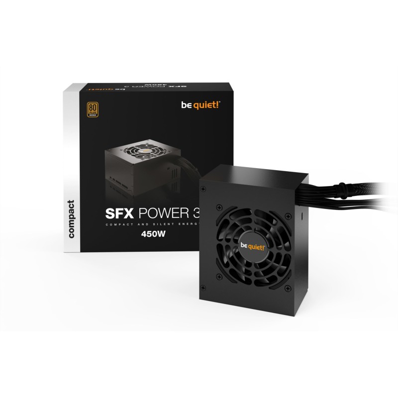 be quiet! SFX Power 3 - 450W BN321 - SFX, 80 PLUS Bronze, Non-Modular, Compact Quiet PSU — Buy in Cyprus with Fast Delivery