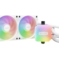 be quiet! Light Loop 240mm AIO Liquid CPU Cooler - BW021 - White, Dual 120mm ARGB PWM Fans — Buy in Cyprus with Fast Delivery
