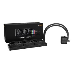 Be Quiet Silent Loop 3 - BW025 - 360mm AIO Liquid CPU Cooler, 3x120mm PWM Fans — Buy in Cyprus with Fast Delivery