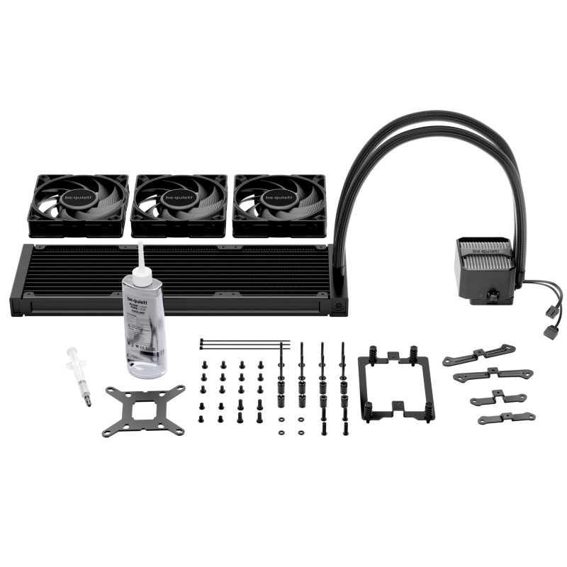 Be Quiet Silent Loop 3 - BW025 - 360mm AIO Liquid CPU Cooler, 3x120mm PWM Fans — Buy in Cyprus with Fast Delivery