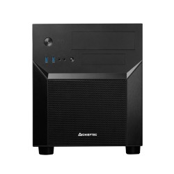 Chieftec CI-02B-OP PC Case - Cube Micro-ATX/Mini-ITX, Black, 320mm GPU, 160mm CPU Cooler Clearance