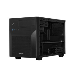 Chieftec CI-02B-OP PC Case - Cube Micro-ATX/Mini-ITX, Black, 320mm GPU, 160mm CPU Cooler Clearance