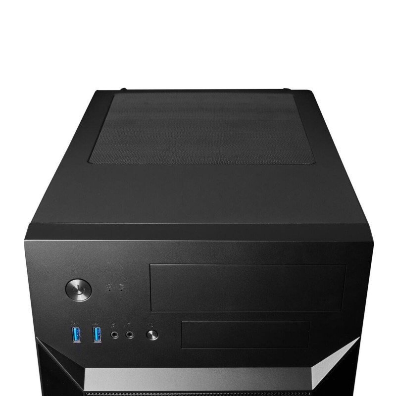 Chieftec CI-02B-OP PC Case - Cube Micro-ATX/Mini-ITX, Black, 320mm GPU, 160mm CPU Cooler Clearance