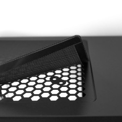 Chieftec CI-02B-OP PC Case - Cube Micro-ATX/Mini-ITX, Black, 320mm GPU, 160mm CPU Cooler Clearance