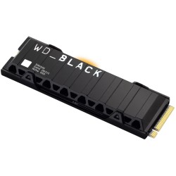 Western Digital WD_BLACK SN850X 2TB M.2 NVMe SSD with Heatsink - PCIe 4.0 x4 7300 MB/s - WDS200T2XHE (Boxed)