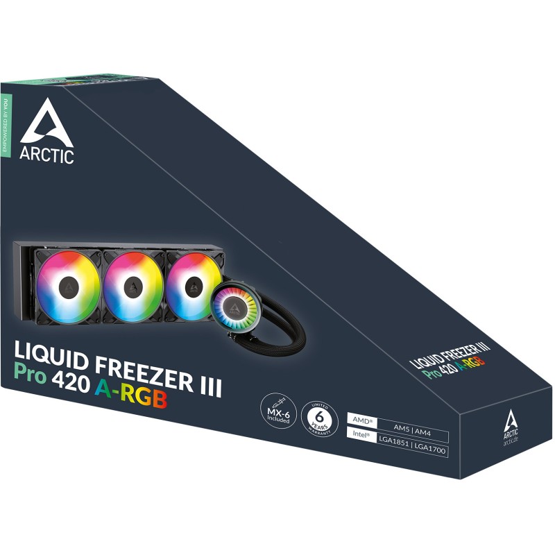 K Cooler Water Cooling Arctic - Liquid Freezer III Pro 420 A-RGB -  — Buy in Cyprus with Fast Delivery