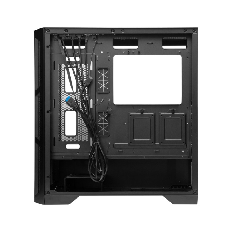Chieftec APEX Q - GA-01B-Q-OP - Mid-Tower PC Case, Brushed Front, Sound-Dampened, 3x PWM Fans, E-ATX/ATX Support