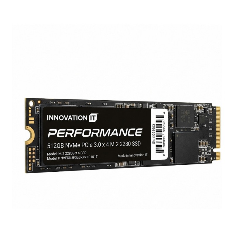 Innovation IT Performance 512GB M.2 NVMe SSD - PCIe 3.0 x4 3000 MB/s - 00-512111Q (Bulk) — Buy in Cyprus with Fast Delivery