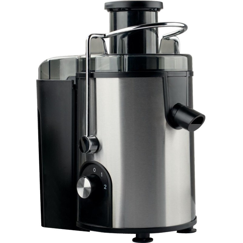 Gorenje Kitchen Juicer - JC400BE - 400W 1.2L Pulp Container XL Tube Inox Black — Buy in Cyprus with Fast Delivery