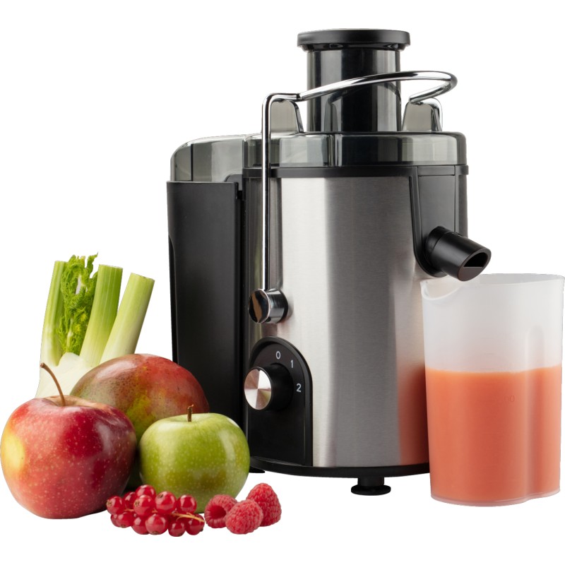 Gorenje Kitchen Juicer - JC400BE - 400W 1.2L Pulp Container XL Tube Inox Black — Buy in Cyprus with Fast Delivery