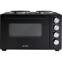 Gorenje Kitchen Oven - OM30GBX - 1000W 30L with Hot Plates — Buy in Cyprus with Fast Delivery