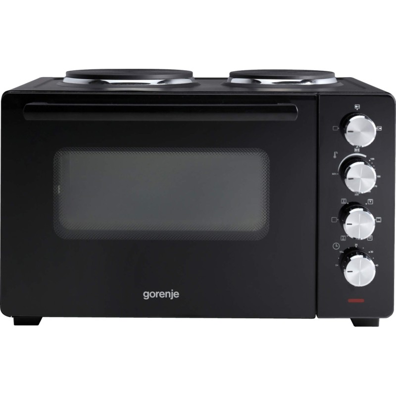 Gorenje Kitchen Oven - OM30GBX - 1000W 30L with Hot Plates — Buy in Cyprus with Fast Delivery