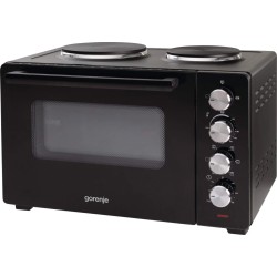 Gorenje Kitchen Oven - OM30GBX - 1000W 30L with Hot Plates — Buy in Cyprus with Fast Delivery