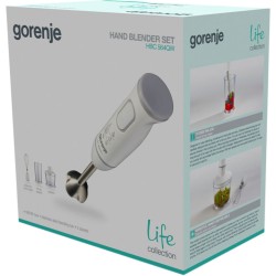 Gorenje Kitchen Blender Hand Mixer & Chopper - HBC564QW - 560W White — Buy in Cyprus with Fast Delivery