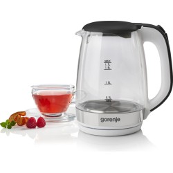 Gorenje Kitchen Kettle - K17GXG - 2200W 1.7L Glass — Buy in Cyprus with Fast Delivery