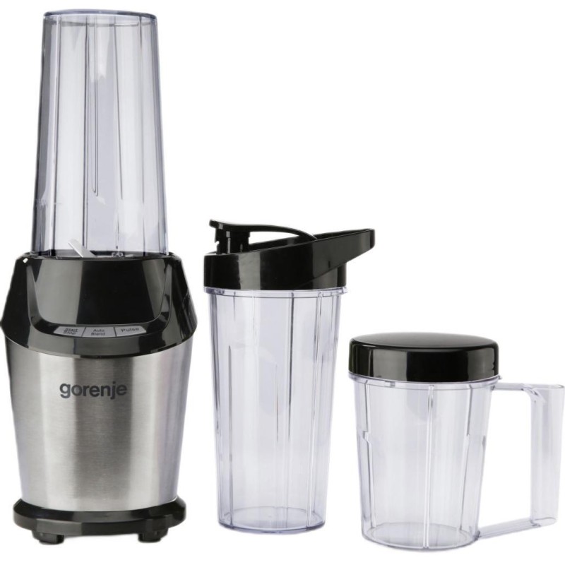 Gorenje Kitchen Blender - BN1000BK - 1000W 0.75L Tritan Jug 20000 RPM 2 Speed Black Silver — Buy in Cyprus with Fast Delivery
