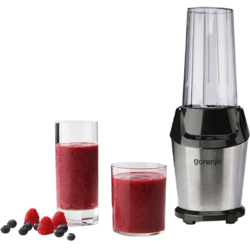 Gorenje Kitchen Blender - BN1000BK - 1000W 0.75L Tritan Jug 20000 RPM 2 Speed Black Silver — Buy in Cyprus with Fast Delivery