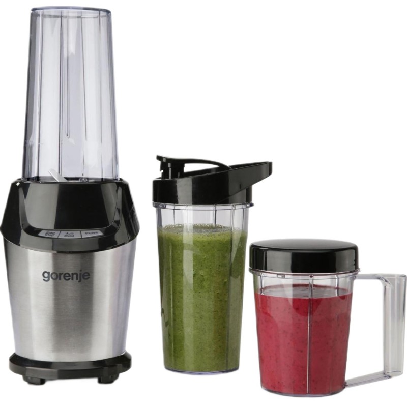 Gorenje Kitchen Blender - BN1000BK - 1000W 0.75L Tritan Jug 20000 RPM 2 Speed Black Silver — Buy in Cyprus with Fast Delivery